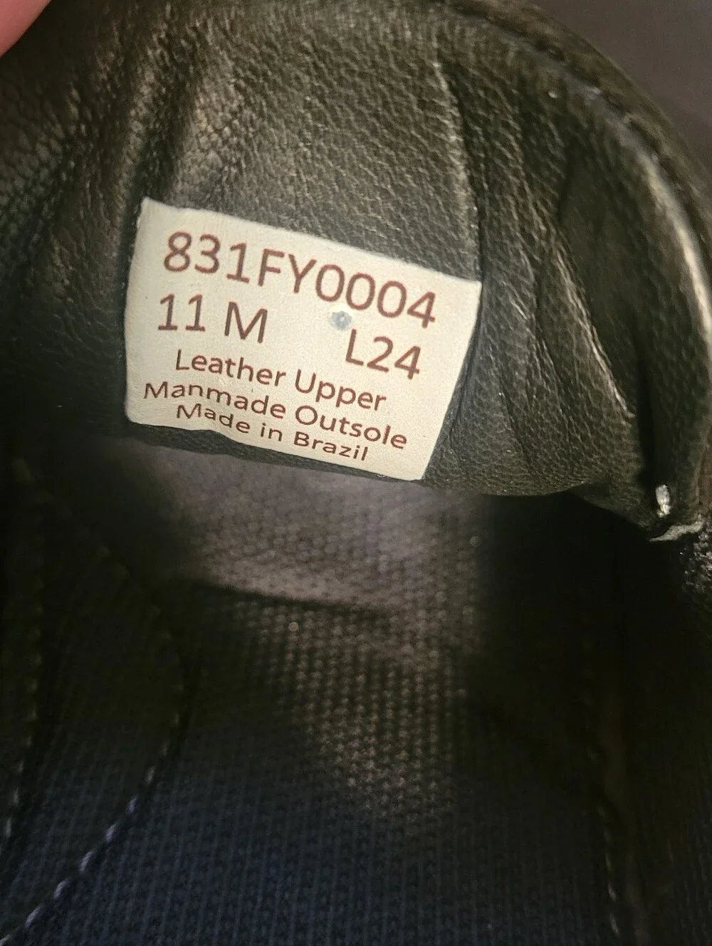 Flag Ltd nubuck leather